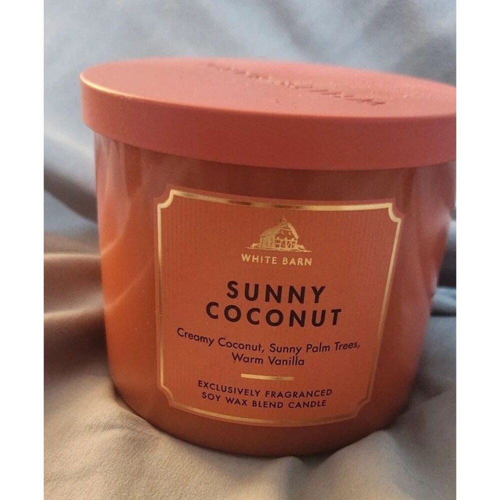 Sunny Coconut BBW 3-wick candle